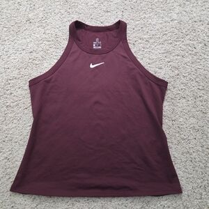 Nike Women's Burgundy Athletic Tank Top